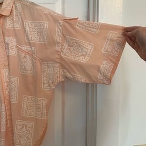 Vintage Diane Von Furstenburg Safari Shirt